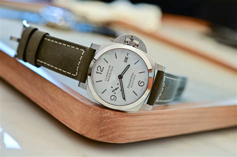 sandwich dial panerai|panerai white dial.